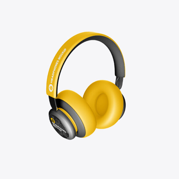 Yellow Headphone
